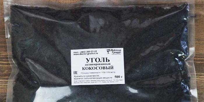 Упаковка кокосового угля