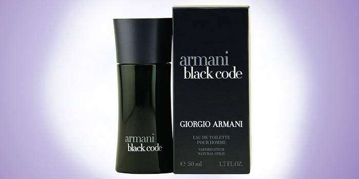 Черный код от Armani