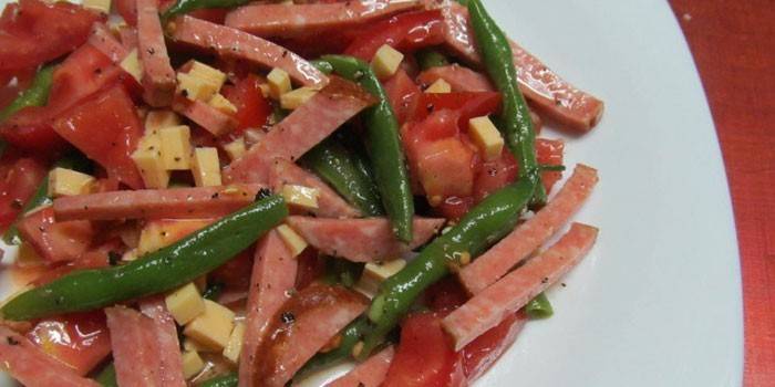 Со стручковой фасолью