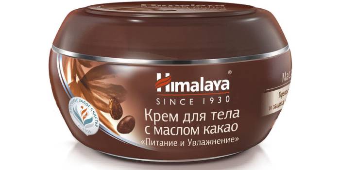 Hymalaya, Питание и увлажнение с маслом какао