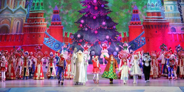 Новогоднее представление в Кремле «Письмо Деду Морозу»