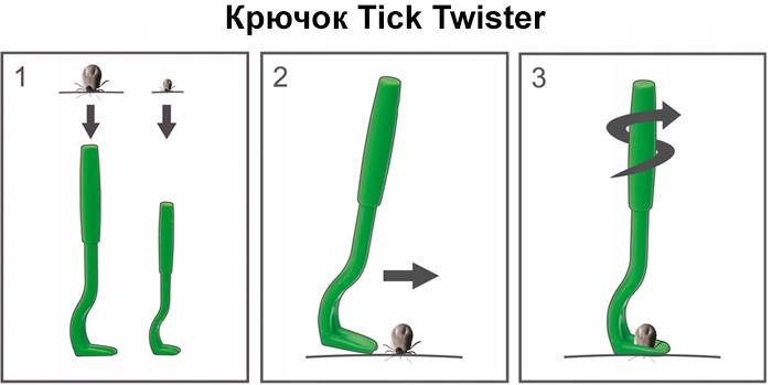 Крючок Tick Twister