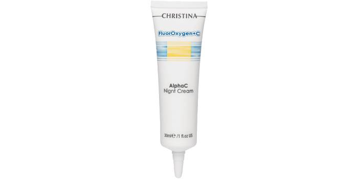 CHRISTINA, FluorOxygen+C AlphaC Night Cream