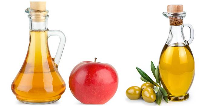 Оливковое масло и уксус