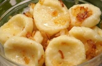 Ленивые вареники с картошкой