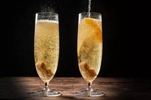 Рецепт классического коктейля с шампанским