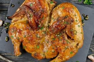Рецепт запеченой курицы быстрого приготовления