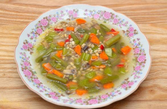 Суп с перловкой