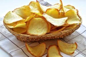 Как сделать домашние чипсы из картофеля