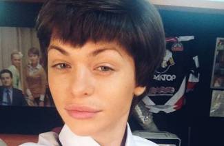 Анна Хилькевич стала шатенкой с короткими волосами