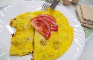 Омлет с сыром