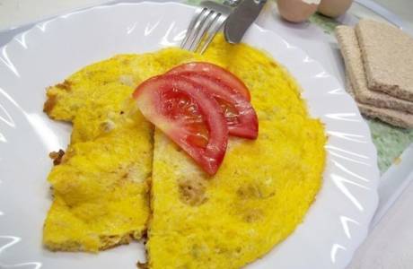 Омлет с сыром