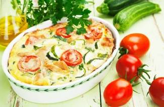 Запеканка из кабачков с фаршем в духовке