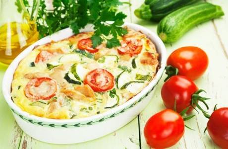 Запеканка из кабачков с фаршем в духовке