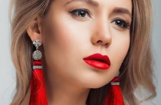 Серьги кисти