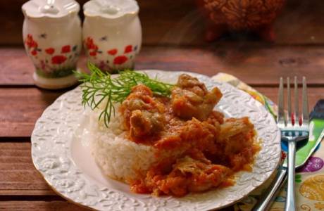 Гуляш из курицы