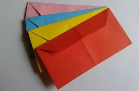 Как сделать конверт из бумаги A4