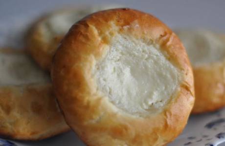 Булочки с творогом