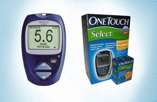 Глюкометр one touch select