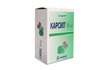 Карсил для восстановления печени