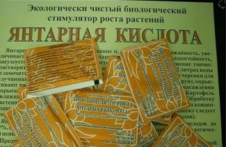 Янтарная кислота для комнатных растений