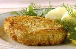 Рыбные котлеты из трески
