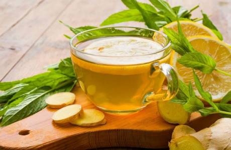 Зеленый чай с имбирем для похудения