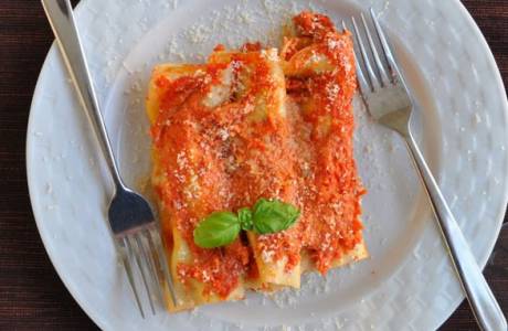 Каннеллони с фаршем