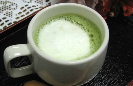 Зеленый чай с молоком для похудения 