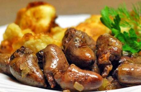 Сердечки куриные в мультиварке