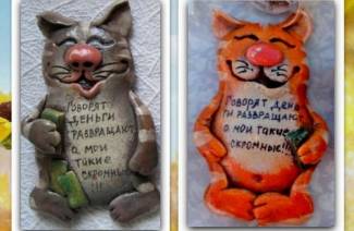 Поделки из соленого теста