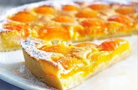 Пирог с абрикосами