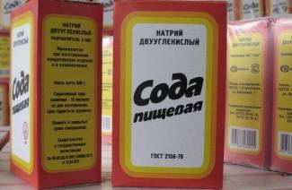 Сода от грибка ногтей на ногах