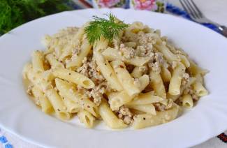 Макароны по-флотски в мультиварке