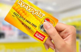 Карта Кукуруза Евросеть