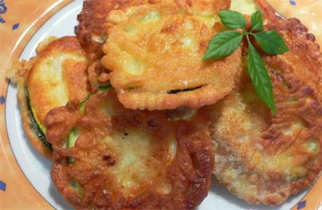 Кабачки в кляре