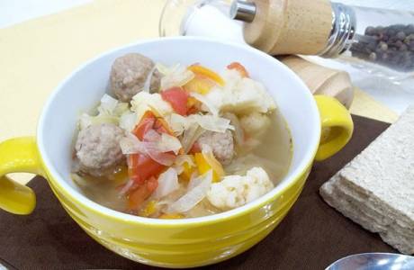 Суп с капустой