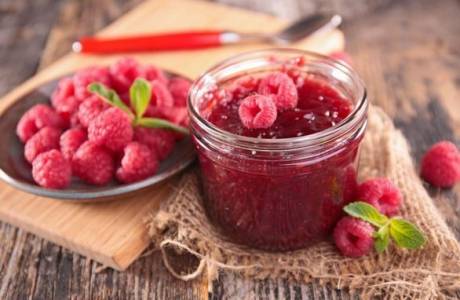 Варенье из малины на зиму пятиминутка