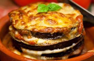 Баклажаны с сыром и чесноком