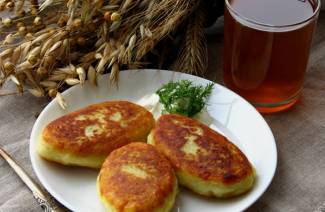Зразы картофельные с фаршем