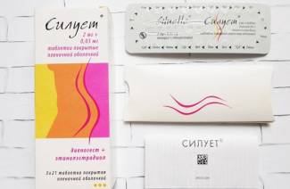 Таблетки силуэт