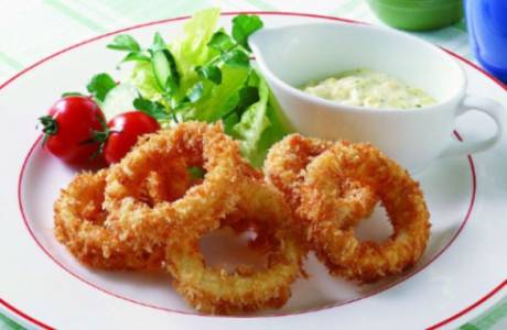 Кальмары в кляре