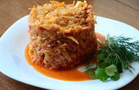 Солянка из капусты
