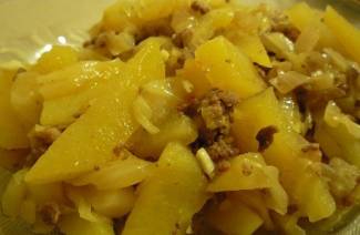 Тушеная картошка