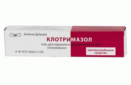 Клотримазол гель
