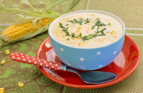 Суп с кукурузой