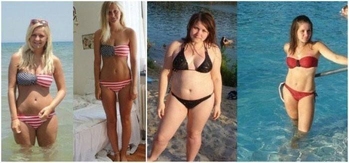 Девушки, похудевшие на гречневой диете