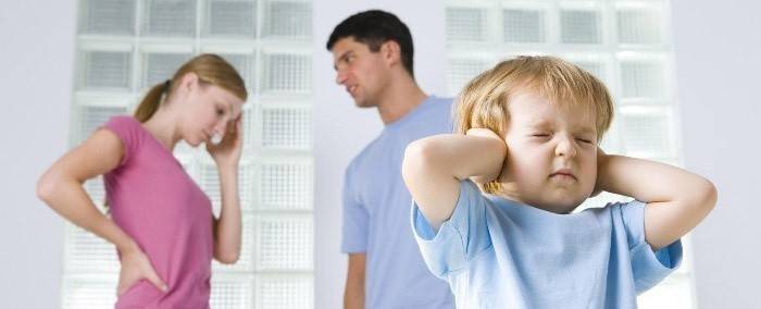 Развод – серьезная причина нервных расстройств у детей