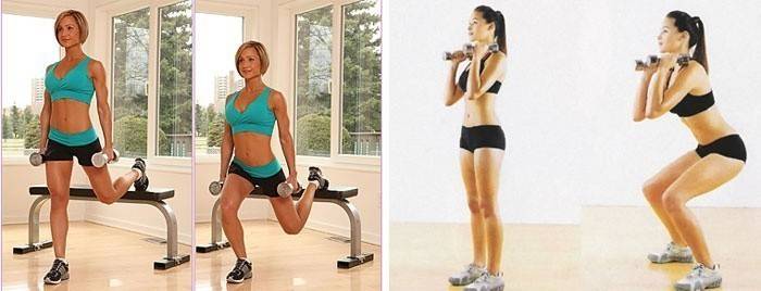 Упражнения с утяжелением помогают нарастить мышцы