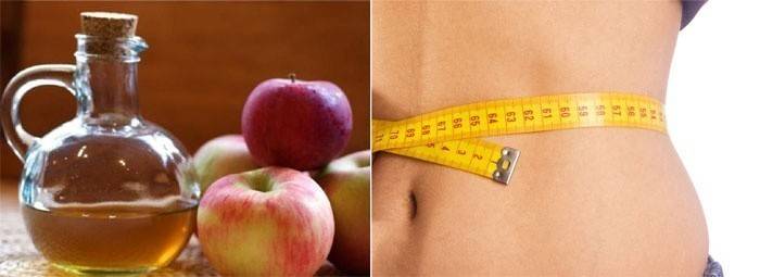 Для похудения в домашних условиях поможет яблочный уксус
